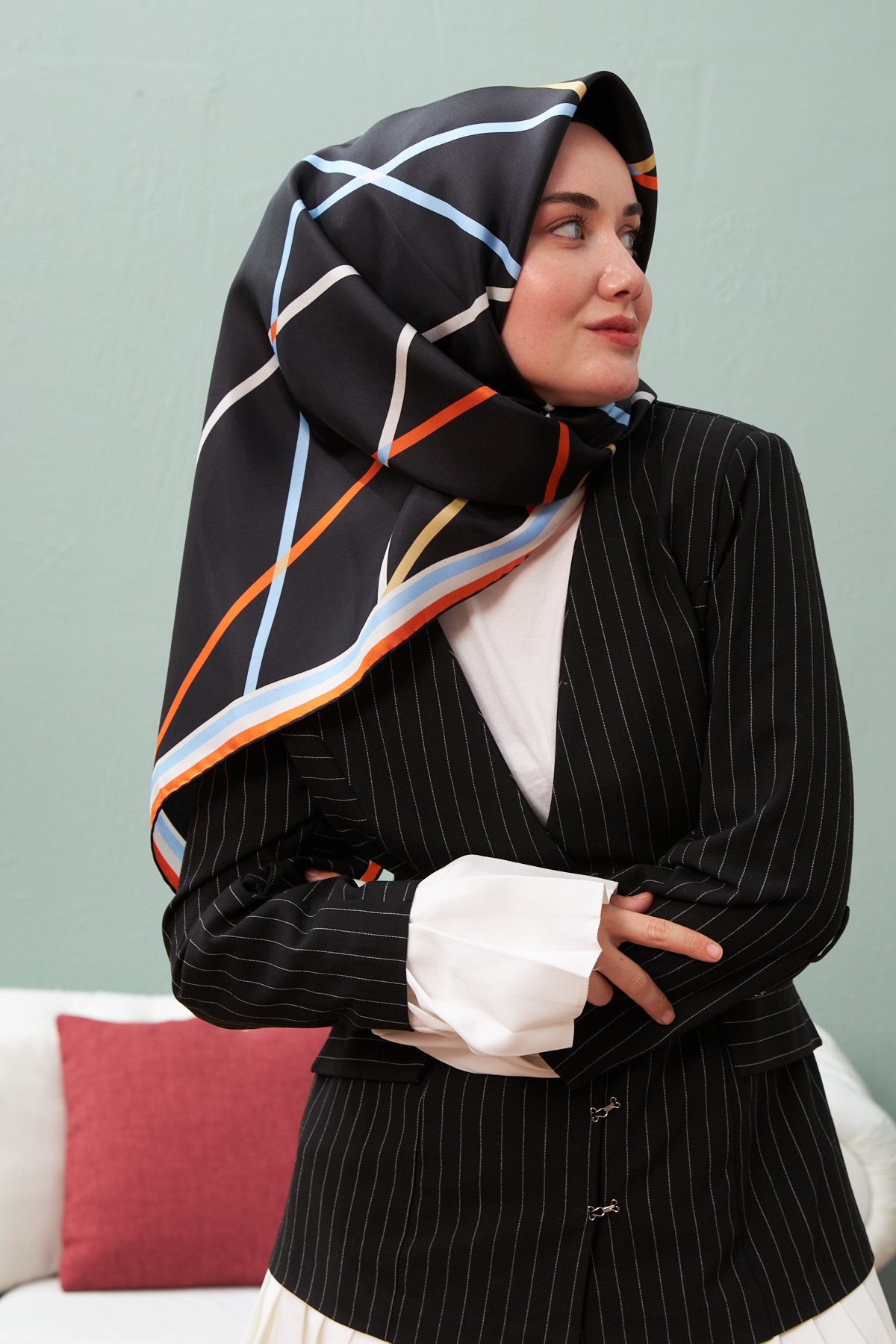 Silk Home Twill İpek Eşarp 11394-02