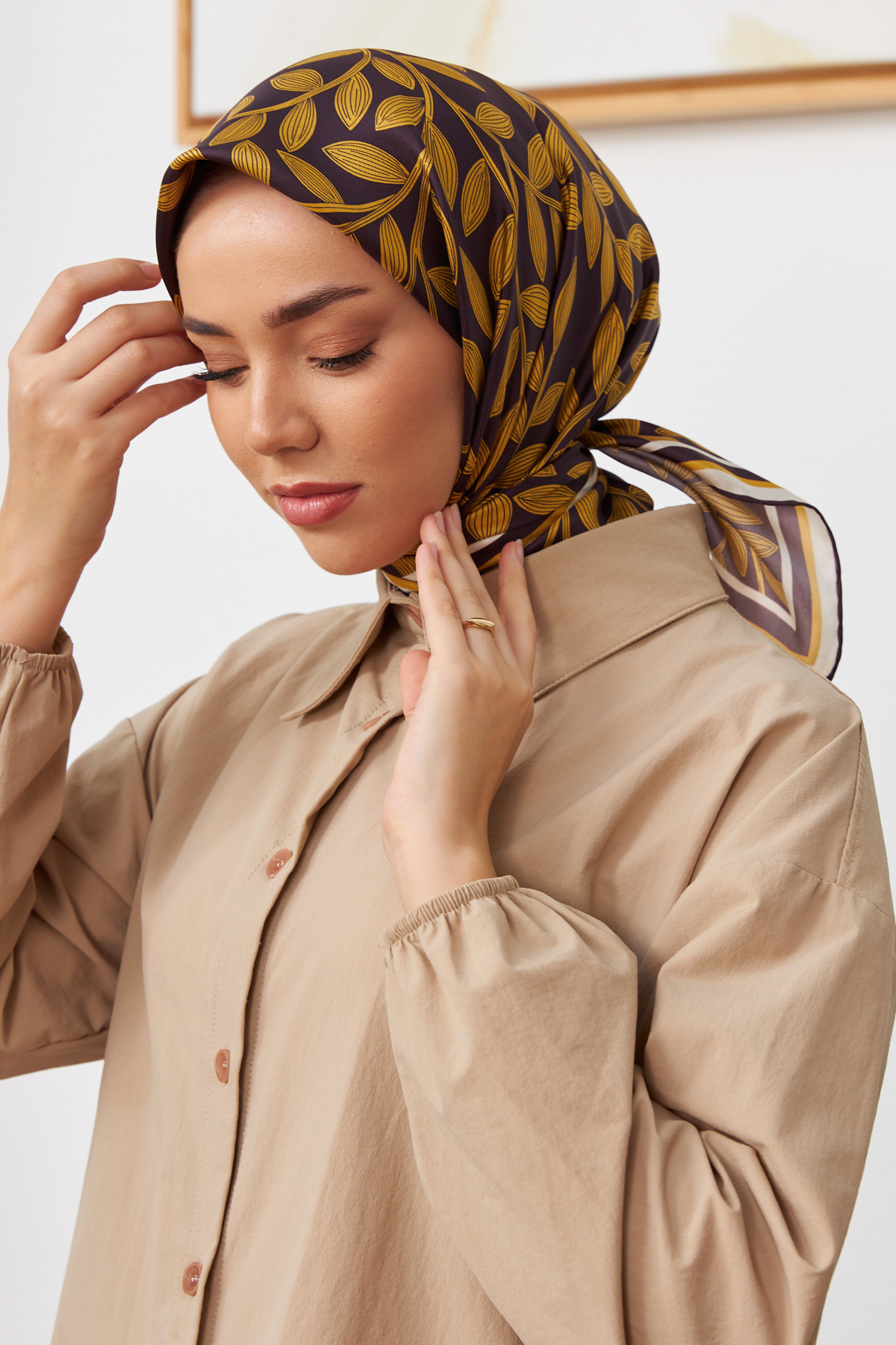 Silk Home Twill İpek Eşarp 11397-11