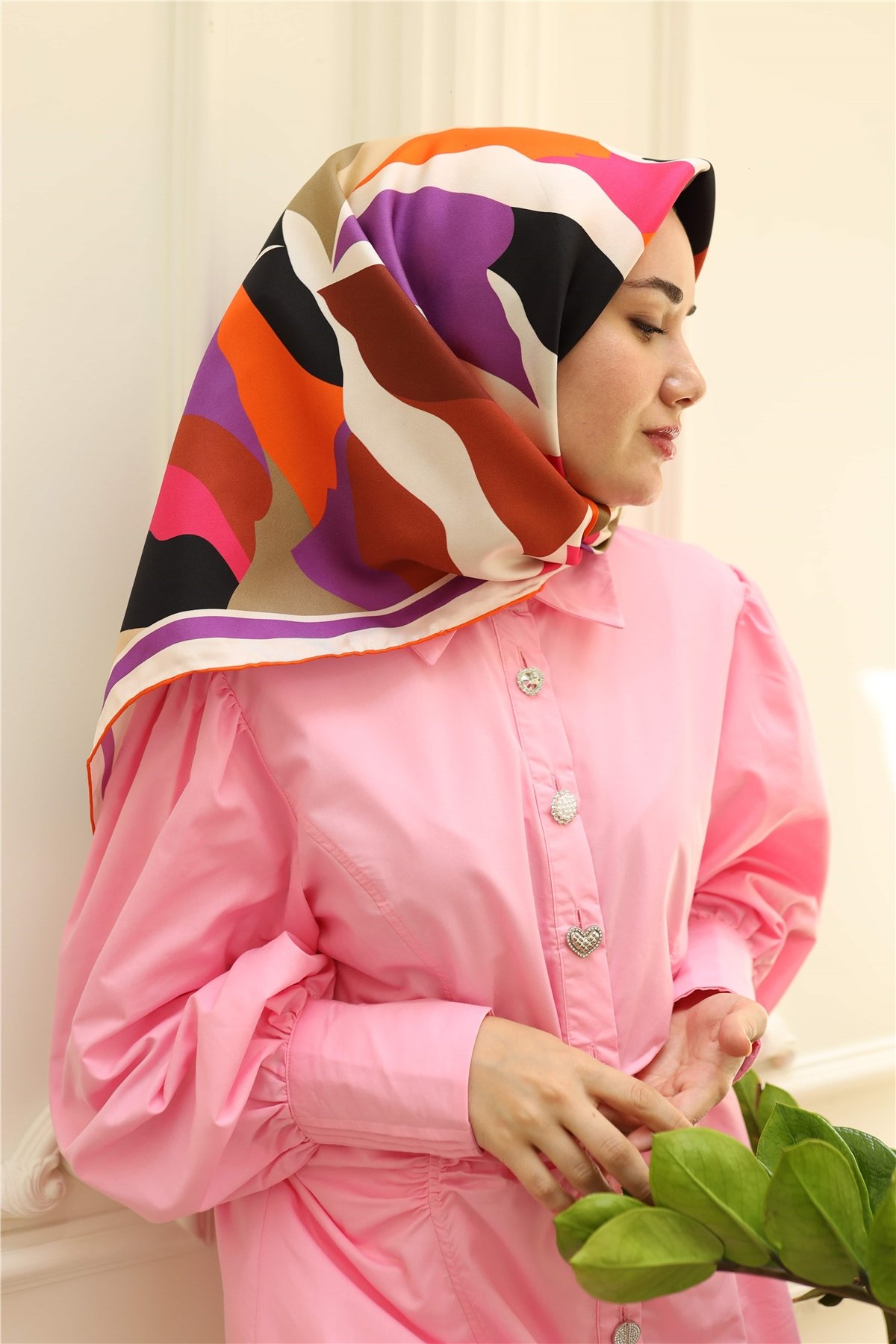 Silk Home Twill İpek Eşarp 11398-10