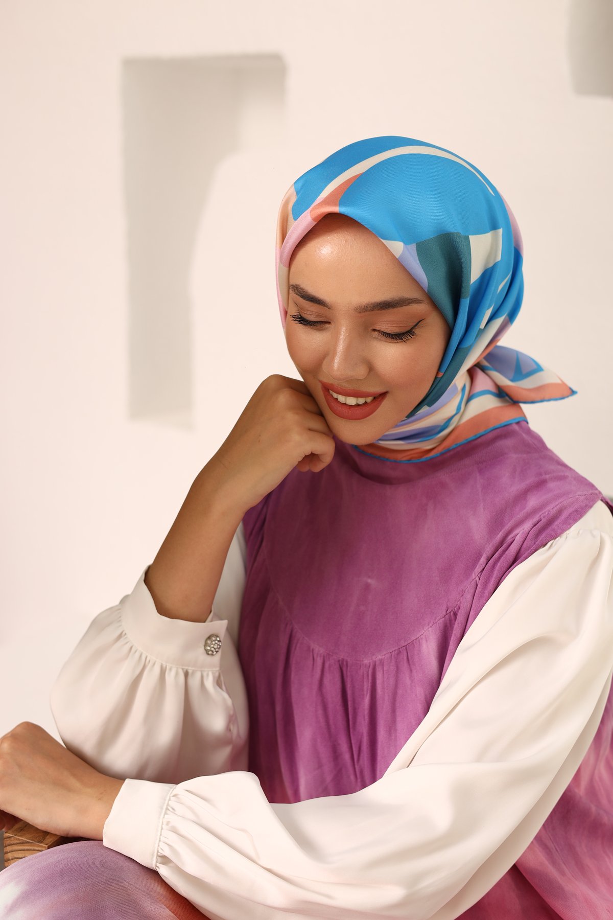 Silk Home Twill İpek Eşarp 11408-28