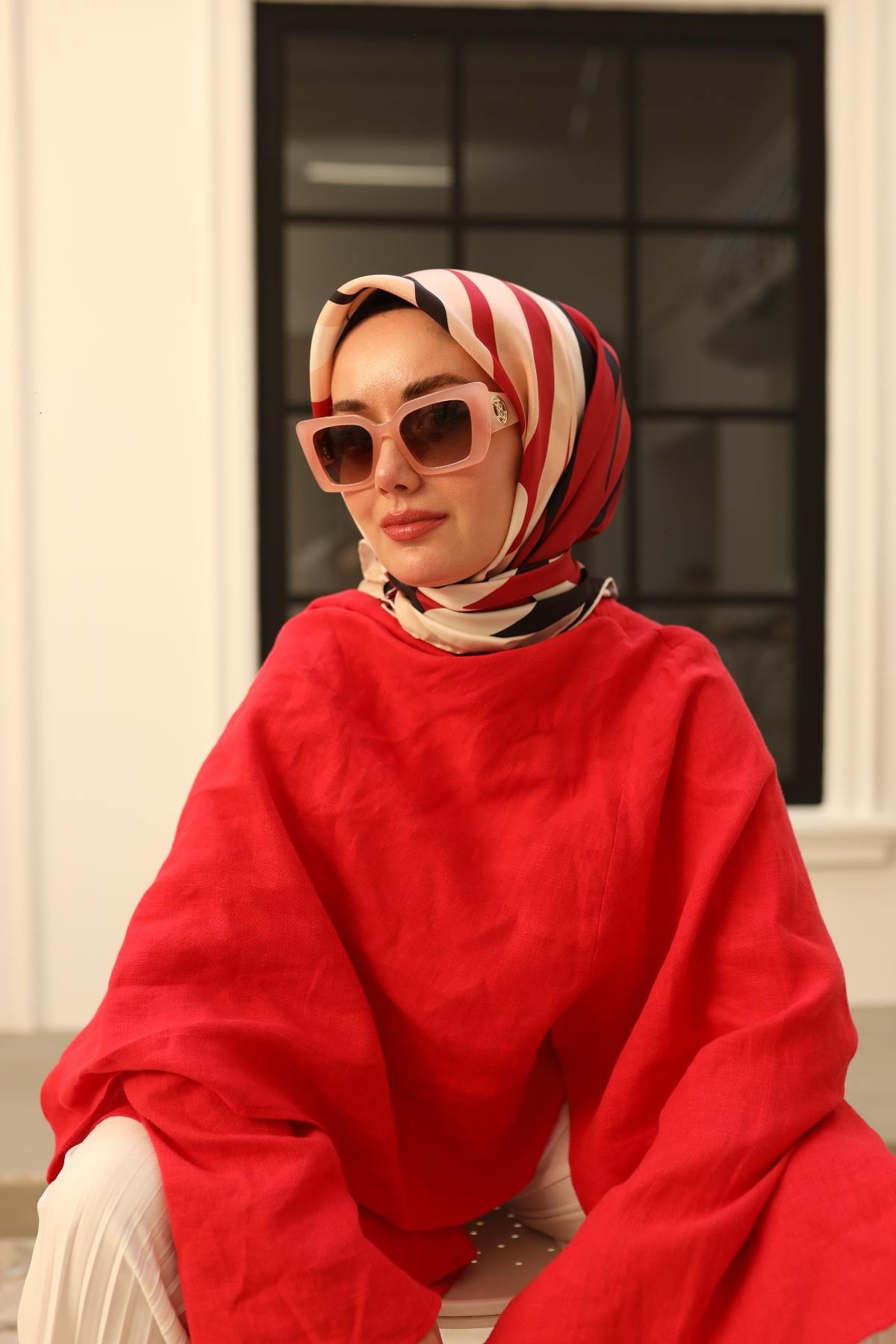 Silk Home Twill İpek Eşarp 11442-38