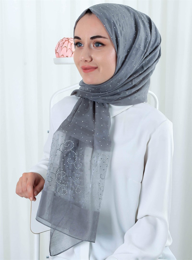 Silk Home Taşlı Şal 4720-03