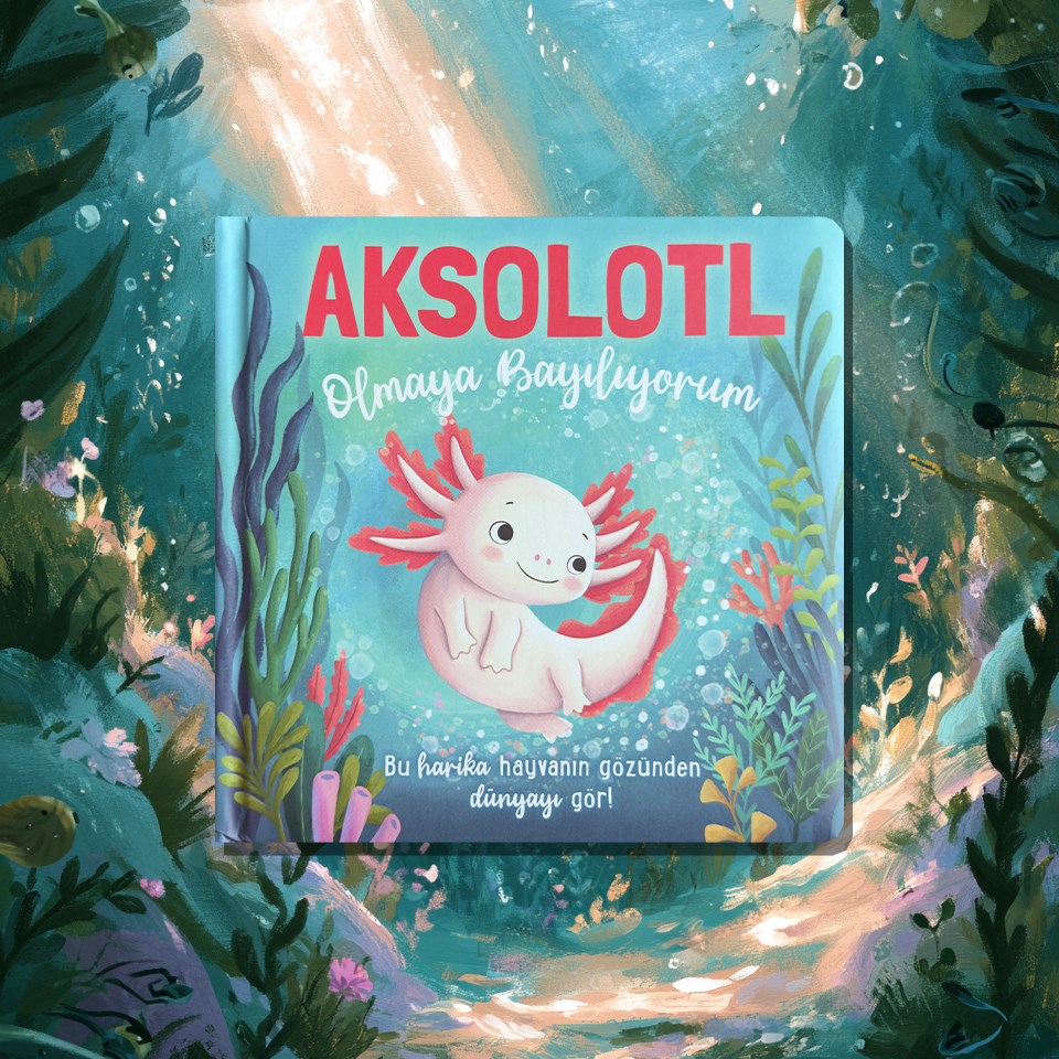Aksolotl olmaya bayılıyorum