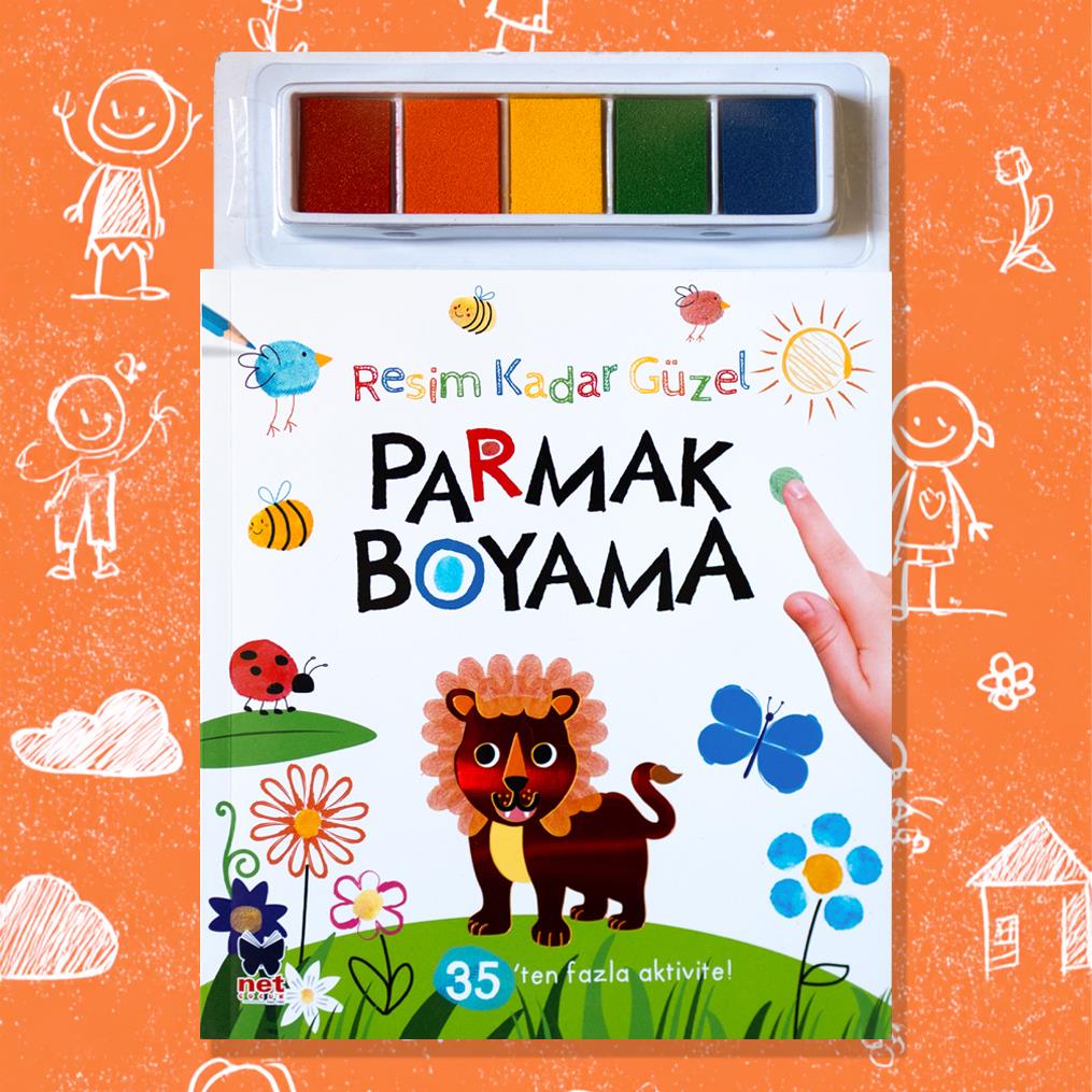 Parmak Boyama Resim Kadar Güzel