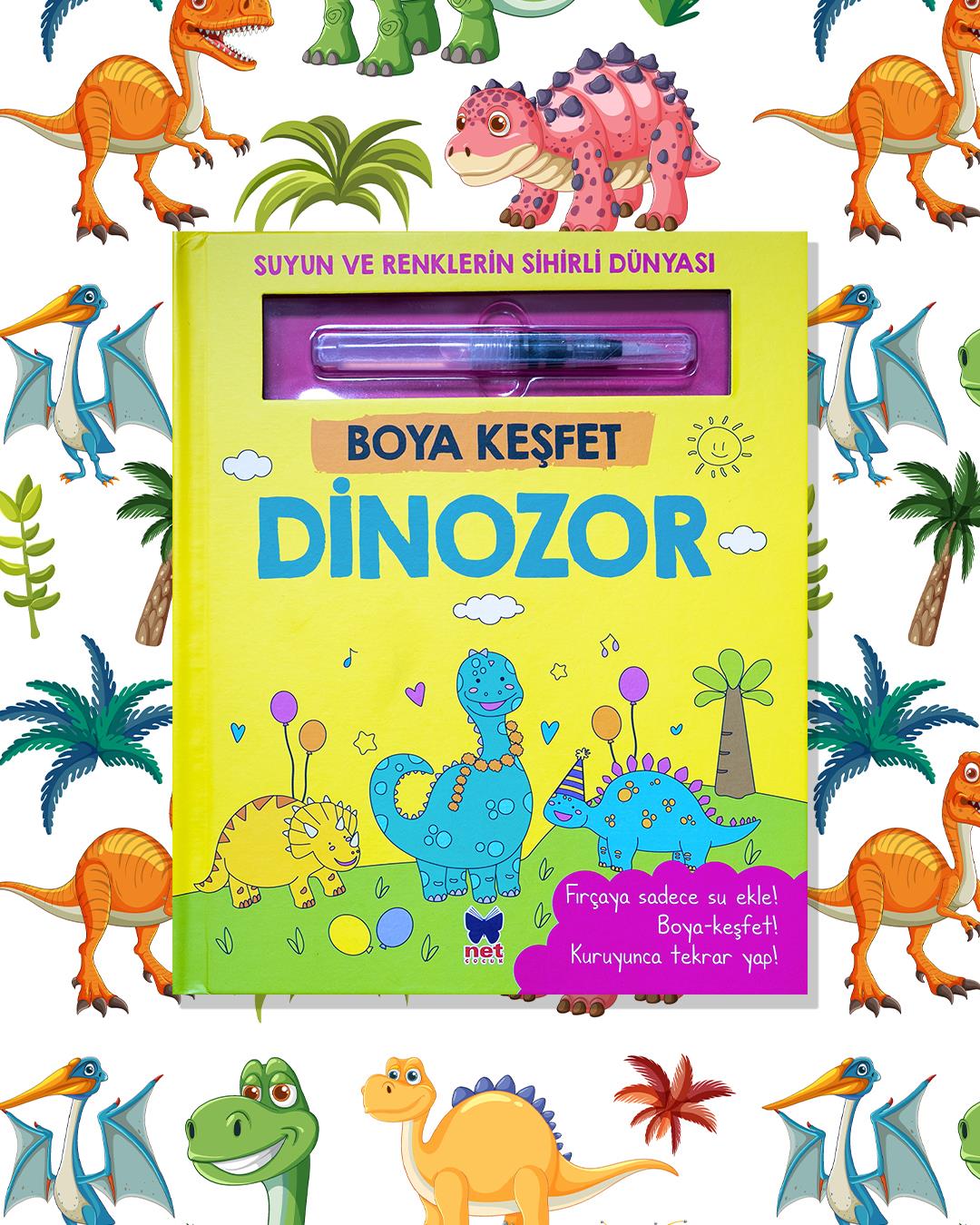 Boya Keşfet - Dinozor