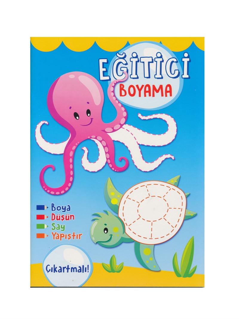 Eğitici Boyama Serisi - 2
