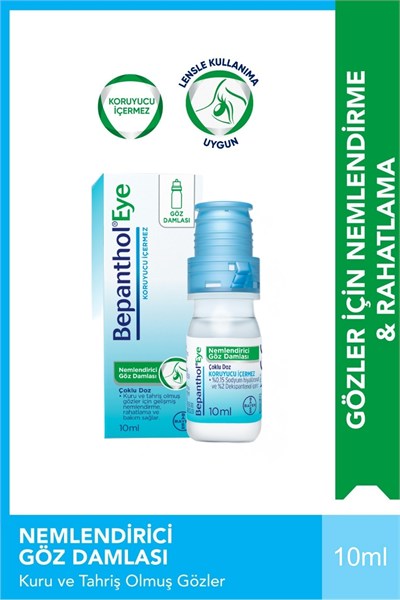 Bepanthol Eye Nemlendirici Göz Damlası 10 ml