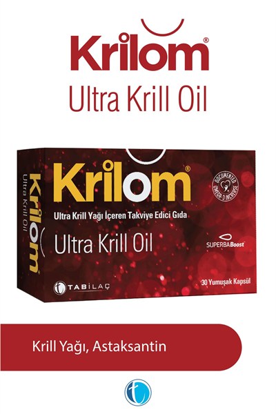 Krilom Ultra Krill Oil 30 Yumuşak Kapsül