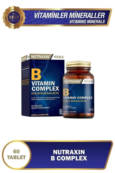 Nutraxin B Complex Vitamin 60 Tablet
