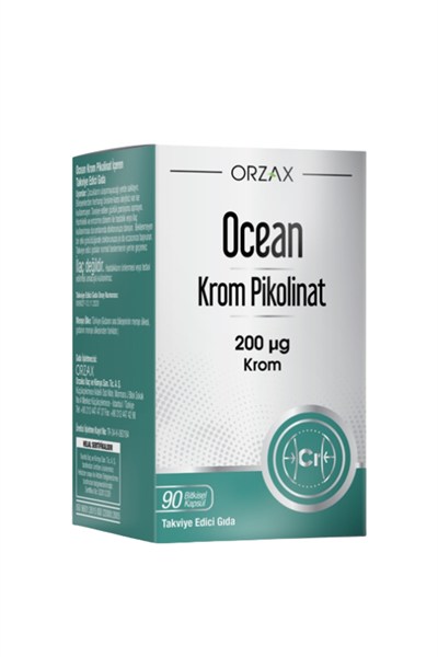 Ocean Krom Pikolinat 200 Mcg 90 Kapsül