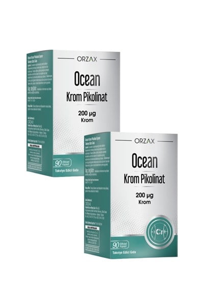 Ocean Krom Pikolinat 90 Kapsül x 2 Adet