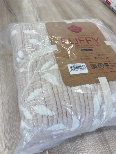 Cotton Box Müslin Bej 6 Kat Yatak Örtüsü Jakarlı 240x220cm