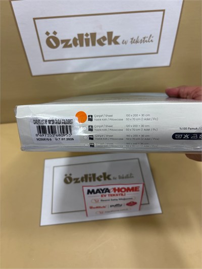 Özdilek Çağla Yeşili Lastikli Çarşaf Seti 100x200+30