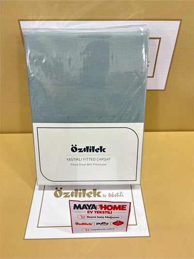 Özdilek Çağla Yeşili Lastikli Çarşaf Seti 100x200+30