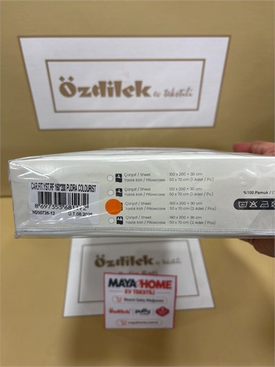 Özdilek Pudra Pembe Çift Kişilik Lastikli Çarşaf Seti 160x200+30