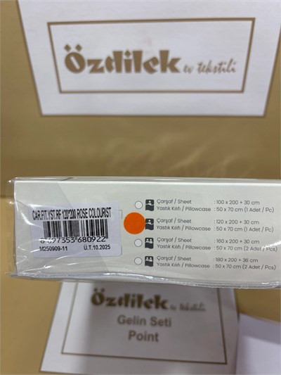 Özdilek Rose Lastikli Çarşaf Seti 120x200+30