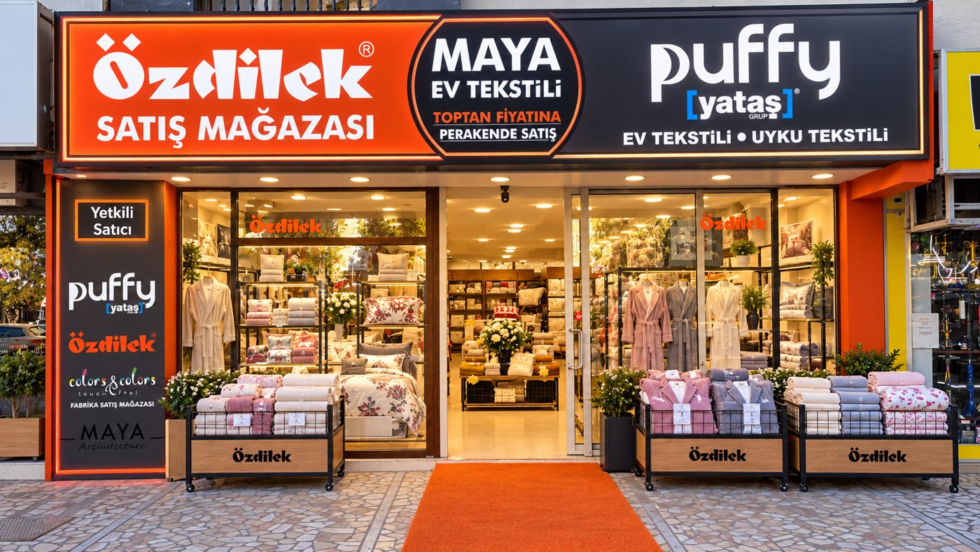 Maya Home Ev Tekstili Antalya Mağazası