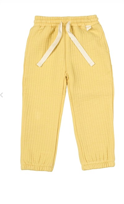 Miela Kids Çocuk Kapitone Jogger Pantolon - Sarı