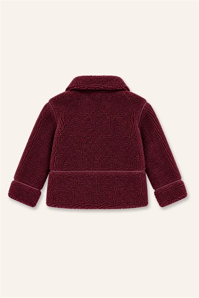 Zeyland KIZ ÇOCUK KUZU KABAN BORDO