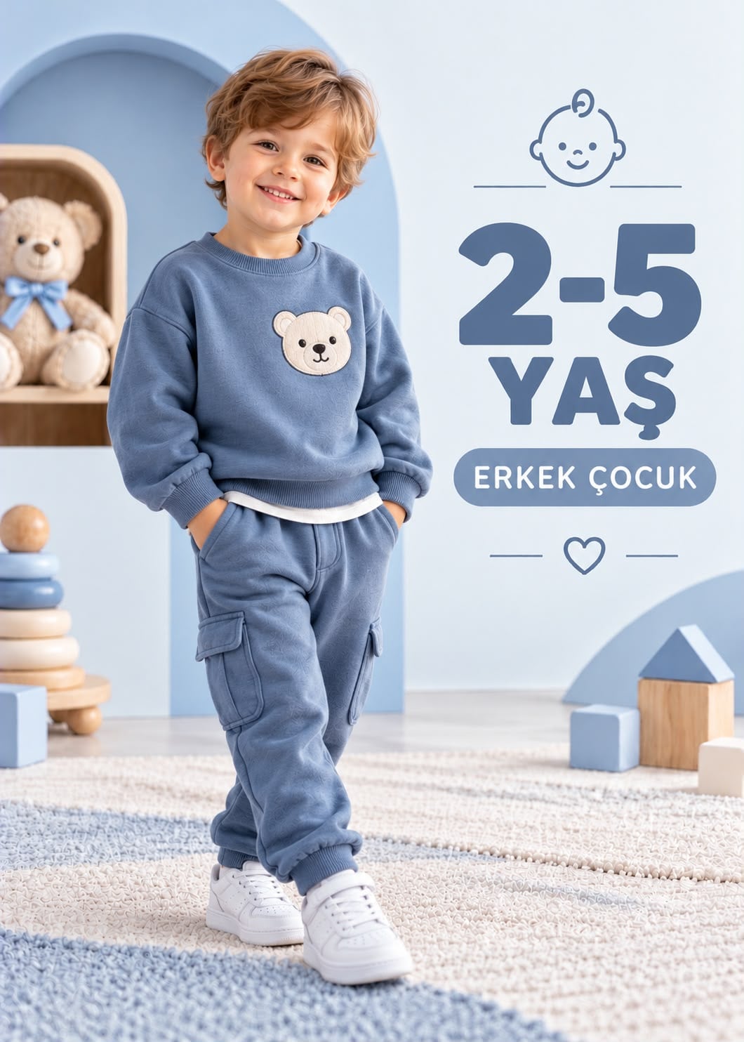 Erkek çocuk 2-5 yaş