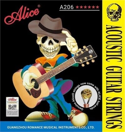 Alice Akustik Gitar Telleri – Dengeli Ton ve Dayanıklı Tel Seti