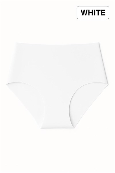 5’li Paket Yüksek Bel Lazer Kesim Toparlayıcı Bikini Külot – Iz Yapmaz, Dikişsiz, Esnek