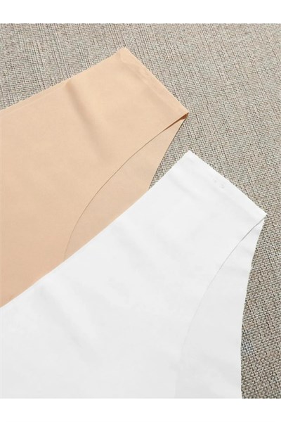Kadın 6lı Dikişsiz Lazer Kesim Iz Yapmaz Likralı Bikini Slip Külot
