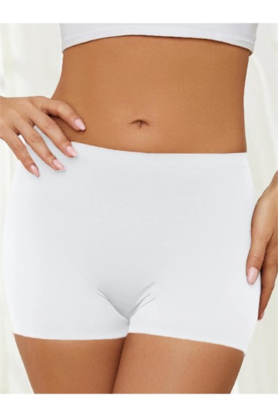 Kadın Lazer Kesim Dikişsiz Kadın Boxer Külot 3 Lü Paket Normal Bel (EXTRA ESNEK VE EXTRA YUMUŞAK)