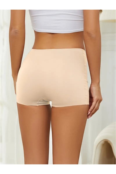 LAZER KESİM KÜLOT HEDİYELİ LAZER KESİM DİKİŞSİZ KADIN BOXER 3LÜ PAKET