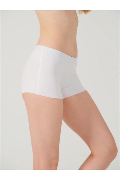 Tekli Basic Lazer Kesim Dikişsiz Kadın Boxer Külot Ekonomik Paket (EXTRA YUMUŞAK VE EXTRA ESNEK)