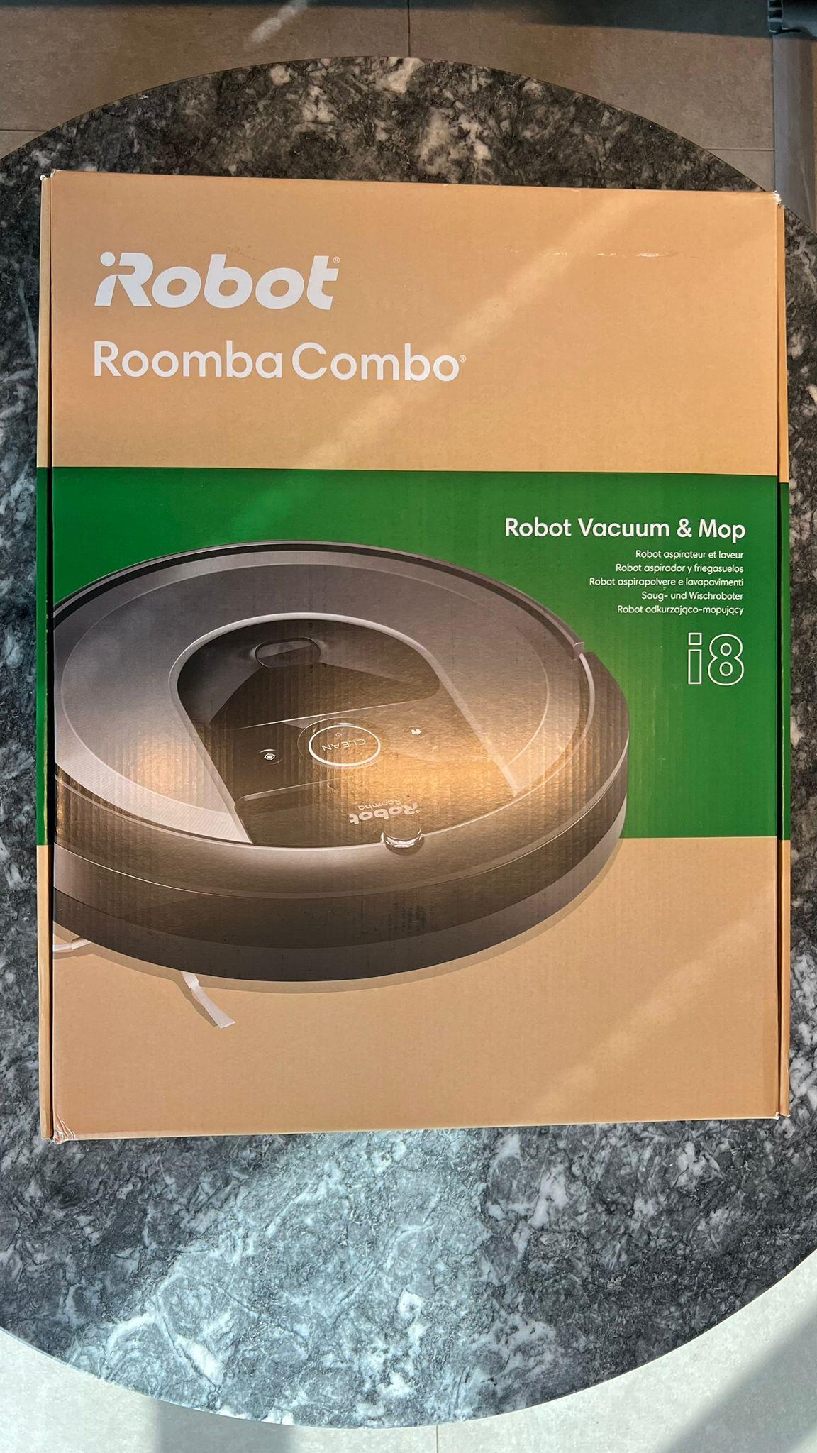 iRobot Roomba Combo® i8 Robot Süpürge ve Paspas Outlet