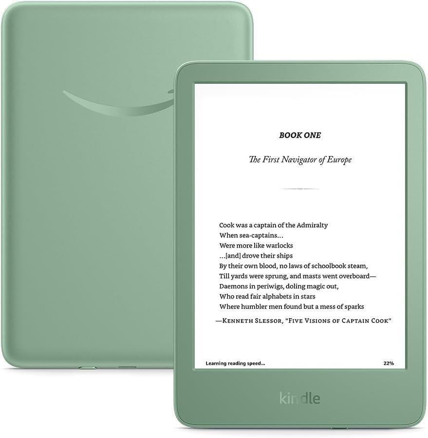 Amazon Kindle Basic 2024 16 GB Matcha Reklamsız