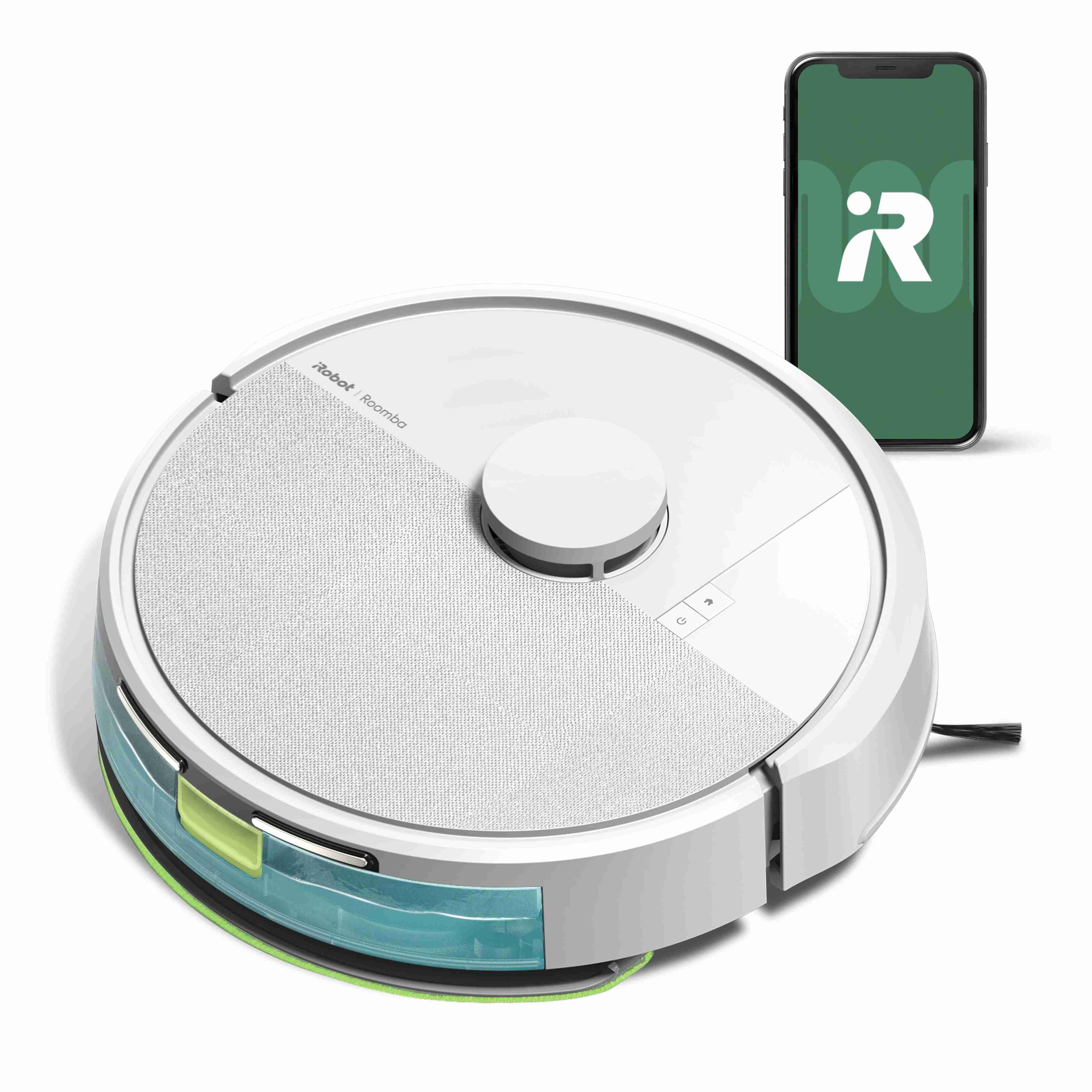 iRobot Roomba 105 Combo Robot Süpürge ve Paspas | Beyaz