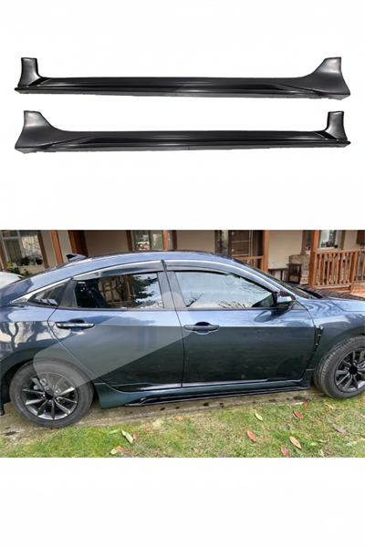 Honda Civic Fc5 Mugen Yan Marşpiyel (Plastik)