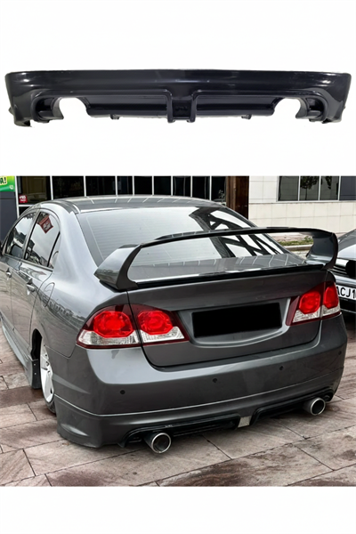 Honda Civic Fd6 Mugen RR Arka Ek (Plastik)