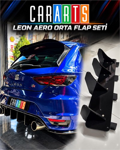 Seat Leon Mk3 Aero Tampon Orta Flapları (Plastik)