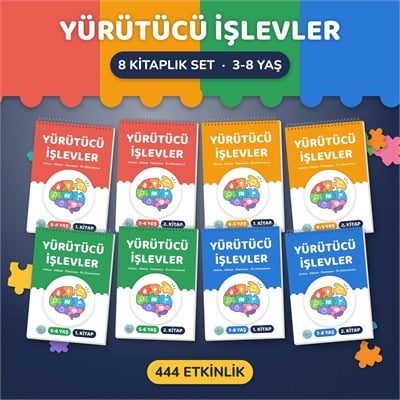 Yürütücü İşlevler Seti 3-8 Yaş