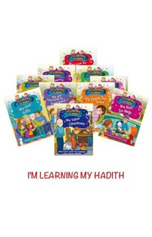 Hadisleri Öğreniyorum - Im Learning My Hadith Set (İngilizce -10 Kitap)