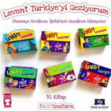 Levent Türkiye'yi Geziyorum  Serisi  (6 set- 30 Kitap)