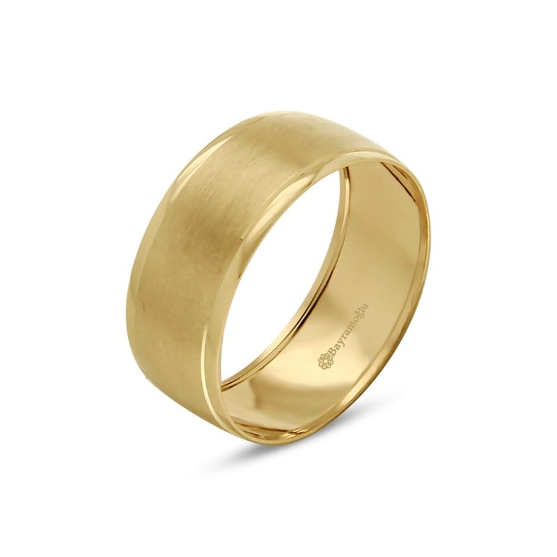 BAYRAMOĞLU14 Ayar Erkek Altın Alyans