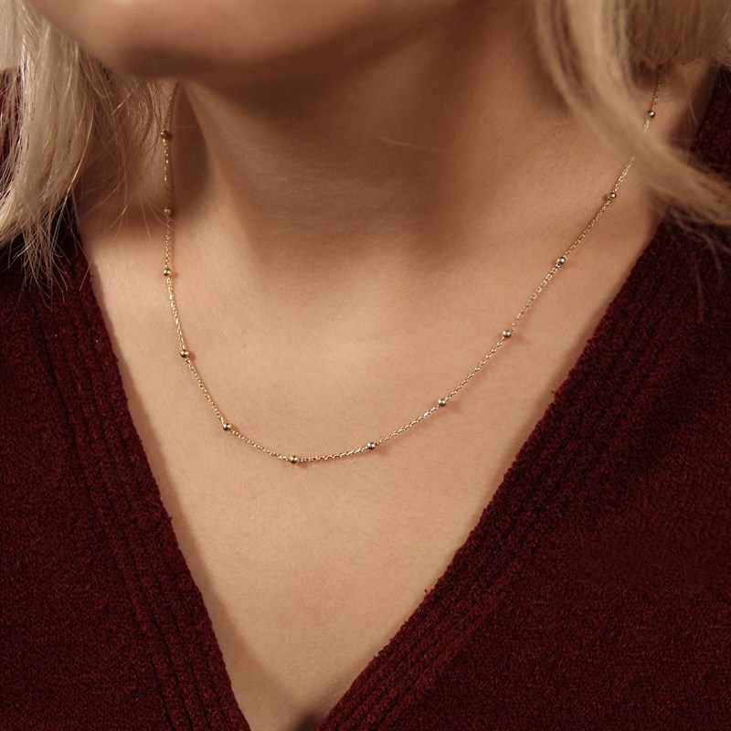 Bayramoğlu14 Ayar Toplu Altın Kolye