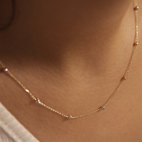 Bayramoğlu14 Ayar Dorica Altın Kolye