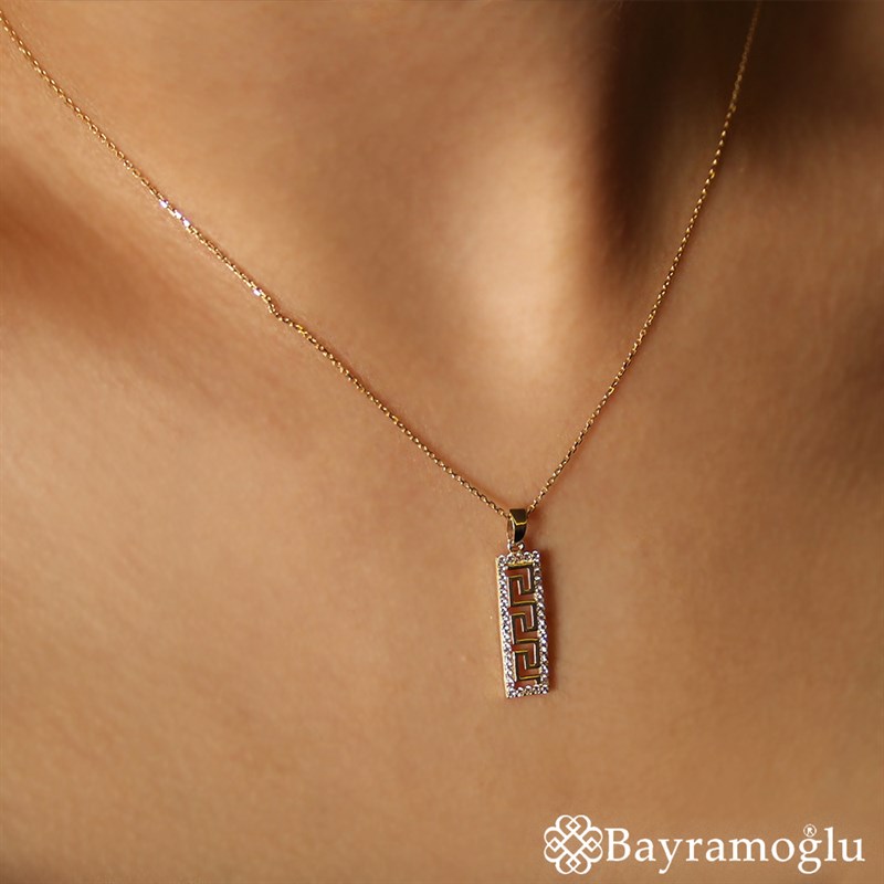 Bayramoğlu14 Ayar Altın Şerit Kolye