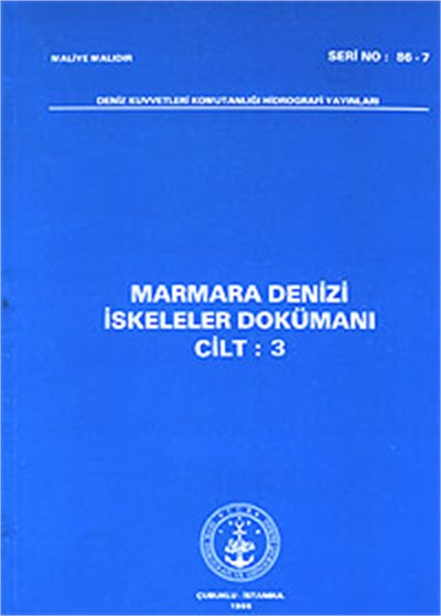 Marmara Denizi İskeleler Dökümanı Cilt:3