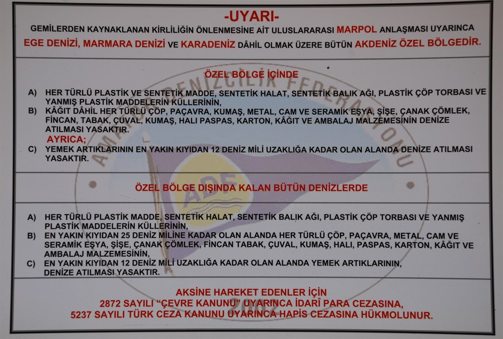 MARPOL Uyarı Sayfası 2002