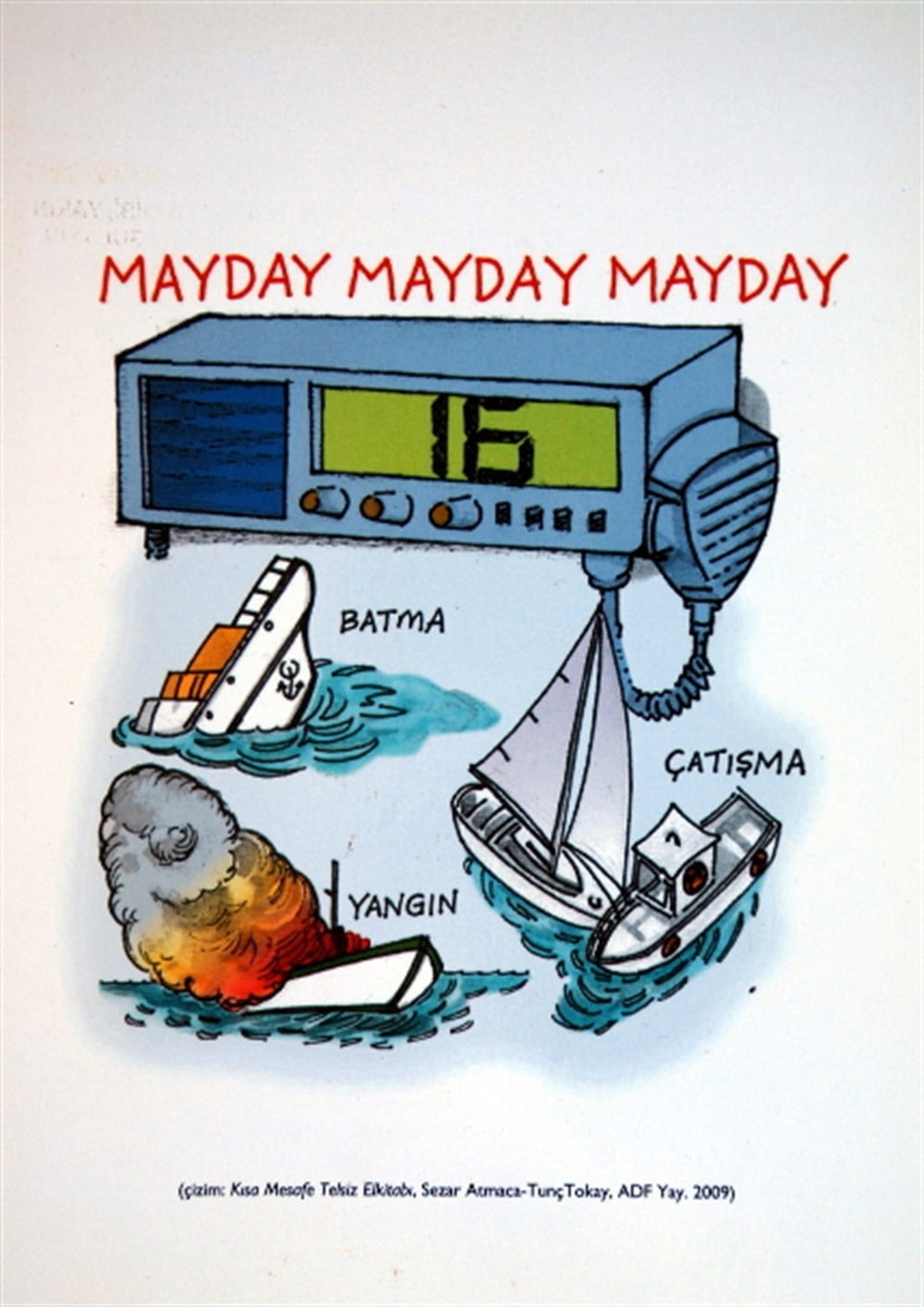 MAYDAY Kartı Sert Karton