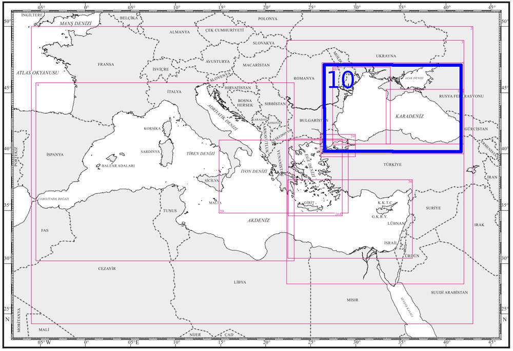 TR 10 Harita: Karadeniz