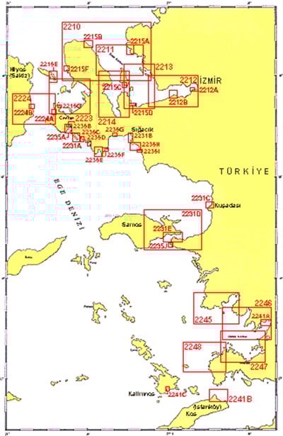 TR 2214 Harita: Gülbahçe Körfezi