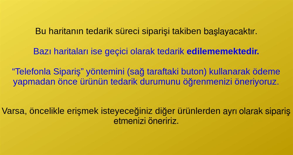 TR 36 Harita: Hayfa - Bur Said