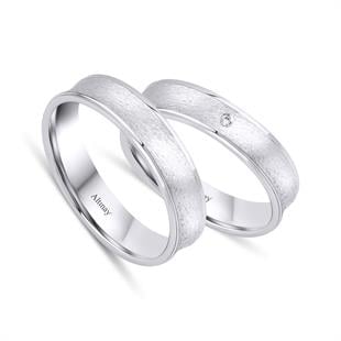 TAŞLI ALYANS14 Ayar 4 mm Tek Taşlı Düz Model Altın Alyans Yüzük14 Ayar 4 mm Tek Taşlı Düz Model Altın Alyans Yüzük